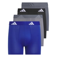 Calzoncillos Tipo Bóxer Adidas De Microfibra Para Niños, Paquete De 4 Unidades, Talla Xl