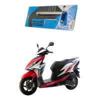 Genérico - Antena Corta Hilo Moto Honda New Elite 125 - Dio 110 Gris