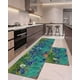 thumbnail image 3 of Set 2 Piezas Alfombra de Cocina Goma Antideslizante Diseño Estampado, 3 of 6