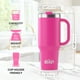 thumbnail image 2 of Cupcake de acero inoxidable Tumbler Greens Steel Beast de 1250 ml, color rosa, 2 of 3