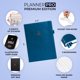 thumbnail image 2 of Planner Clever Fox Planner Pro Premium A4, color azul místico, 2 of 7