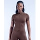 thumbnail image 1 of Polera Gym Mujer Ajustada con Cierre Completo Manga Corta - YJ341, 1 of 3