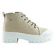 thumbnail image 3 of Zapatilla caña alta lona Khaki Danicolle, 3 of 5