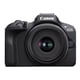 thumbnail image 1 of Camara Mirrorless Canon EOS R100 24MP Lente RFS 1845mm IS STM, 1 of 3