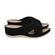 thumbnail image 3 of Sandalia Mujer Juana Plataforma Negro Police, 3 of 6