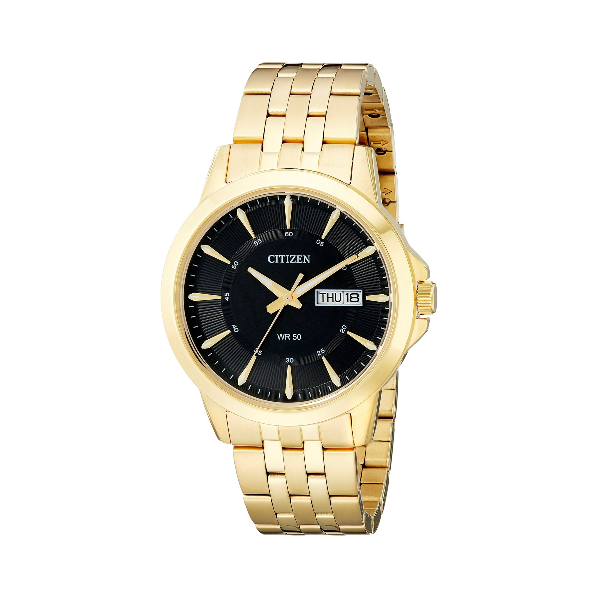 Reloj Citizen Quartz Bf2013-56e Clásico En Tono Dorado Para Hombre