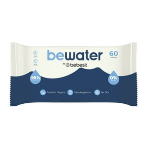Wipes Toallitas Húmedas Be Water Bebesit Caja 12 Paquetes 720 Unidades