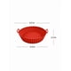 thumbnail image 2 of Bandeja Reutilizable de Silicona para Freidora de Air Fryer Roja, 2 of 3