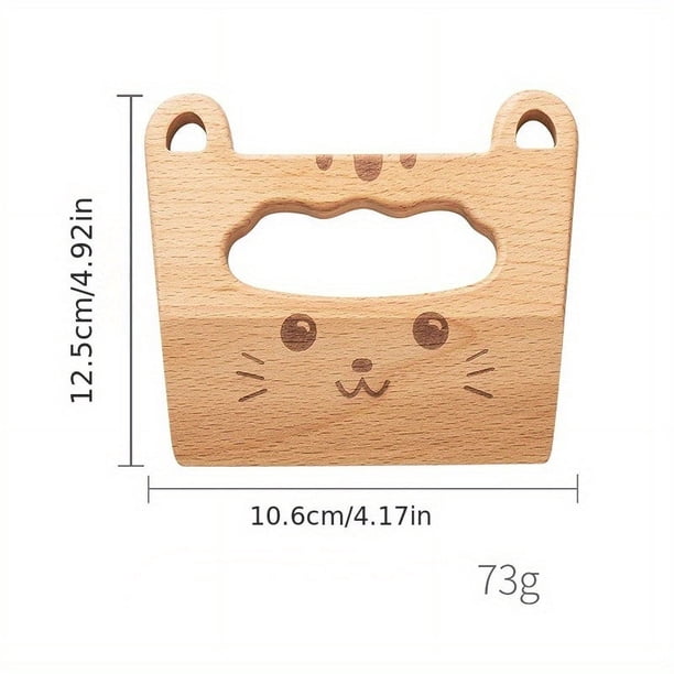 Wooden Kitchen Knife for Kids: Cut Fruits & Veggies with this Fun & Safe Toy!