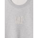 thumbnail image 3 of Buzo GAP con Logo Bordado Cuello Redondo Polar Gris Claro Talle L, 3 of 4