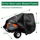 thumbnail image 2 of Cubierta impermeable negra Himal Outdoors Pro para cortacésped de asiento, 2 of 7