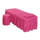 thumbnail image 1 of Sábana De Masaje De Belleza Suave Con Funda De Almohada Y Funda Para Taburete Rosa Fuerte, 1 of 5