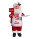thumbnail image 3 of Adorno De Muñeco Navideño Figura De Papá Noel Para Exhibición De Ventana Navideña Chef Casero, 3 of 5