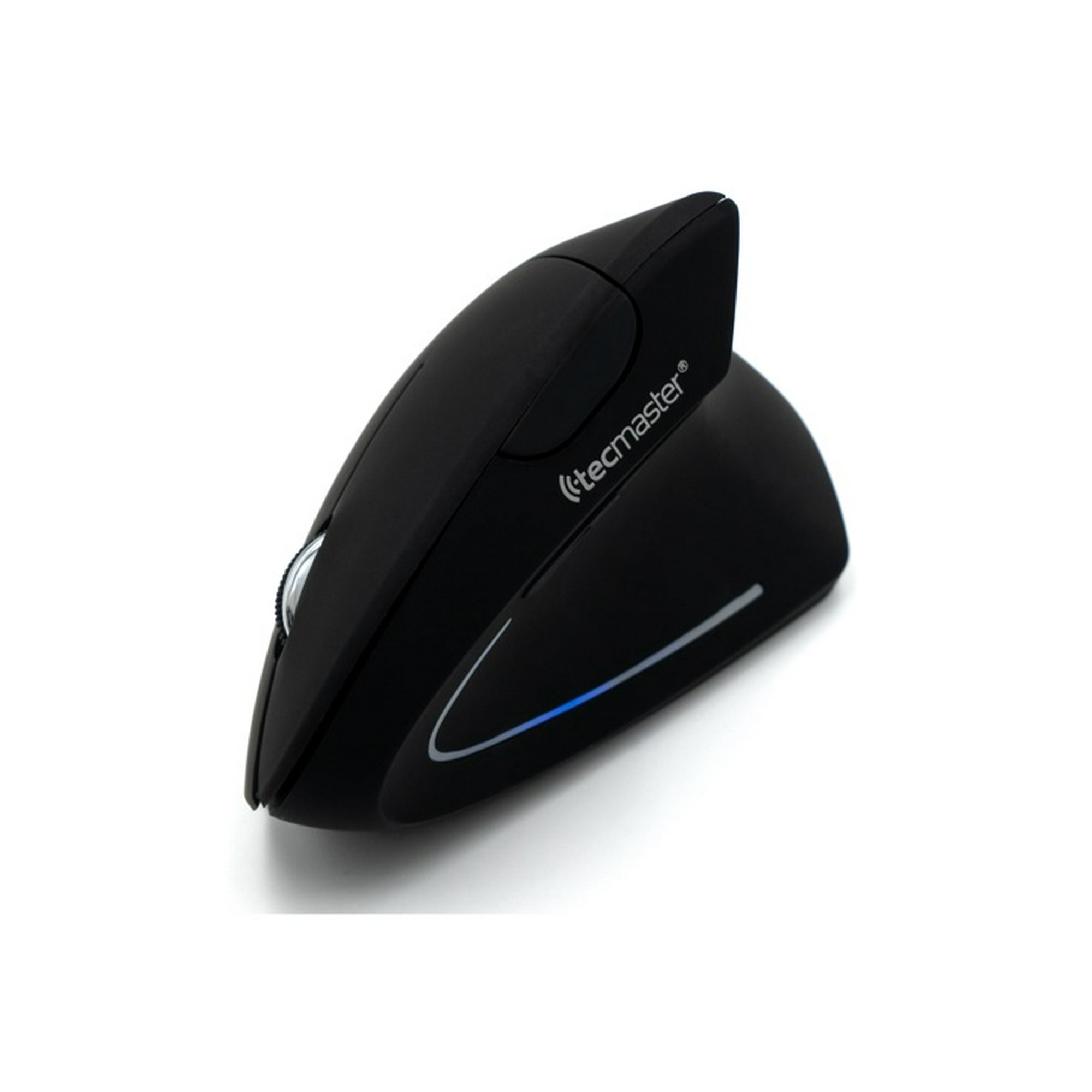 Tecmaster - Mouse Vertical Inalámbrico Recargable Ergonomico,