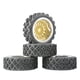 thumbnail image 1 of Juego De 4 Llantas Y Neumáticos De Goma Para Wltoys 144001 124018 124019 Gold Sliver, 1 of 5