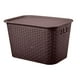 thumbnail image 1 of Caja Organizadora Canastilla Tavarua Multiuso Ratan 22 Lts café, 1 of 2