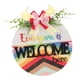 thumbnail image 2 of Signo De Bienvenida De Arco Iris, Decoración De Arte De La Pared, Colgador De Pared, Letrero De Puerta De Granja, 2 of 5