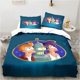 thumbnail image 3 of Cartoon futuramas Bender bedding set duvet cover bed set quilt cover pillowcase comforter king queen size boys adult bedding set, 3 of 5