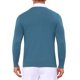 thumbnail image 3 of INSPIRE CHIC Suéter de Hombre de Manga Larga con Cuello en V de Color Sólido Tejido S Azul, 3 of 5