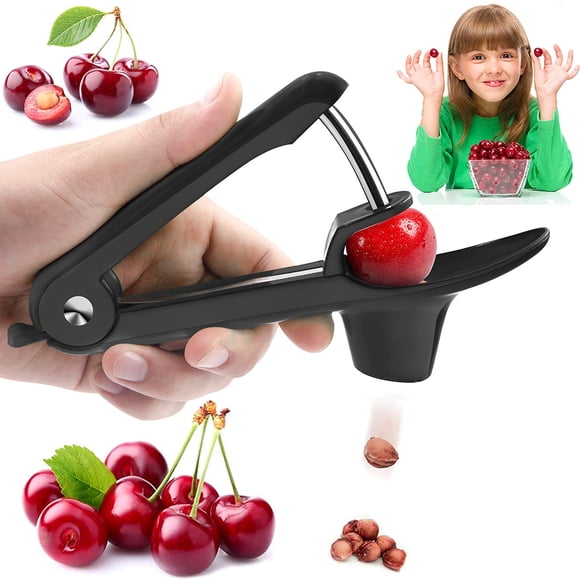 Deshuesador de cerezas y aceitunas EddHomes con cierre – 4.76 oz