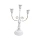 thumbnail image 4 of Candelabro De Metal Para Centro De Mesa, Candelabro Cónico Para Comedor, Eventos En El Hogar, Color Blanco, 4 of 5