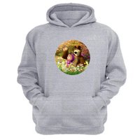 Genérico - Polerón Canguro Macha Gris Claro Talla Xl Unisex