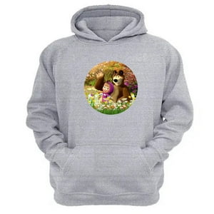 Genérico - Polerón Canguro Macha Gris Claro Talla Xs Unisex