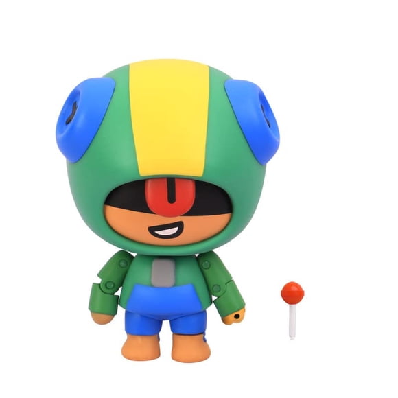 Figura de acción P.M.I. Brawl Stars, 11,43 cm, León con piruleta