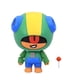 thumbnail image 1 of Figura de acción P.M.I. Brawl Stars, 11,43 cm, León con piruleta, 1 of 7