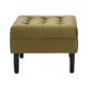 thumbnail image 1 of Pouf Wood 1 Cuerpo Felpa Verde Musgo, 1 of 6