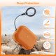 thumbnail image 5 of Funda para AirPods Pro 3 2025 Release en piel, color naranja, 5 of 7