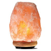 Himalayan - Lámpara Piedra De Sal Del Himalaya Con Base - Ps