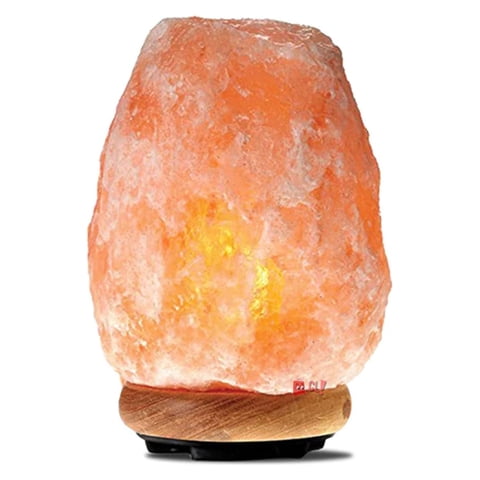 Himalayan - Lámpara Piedra De Sal Del Himalaya Con Base - Ps