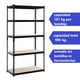 thumbnail image 4 of Estante Acero Pintado 90x45x183 cm 5 Band. 905 Kg, 4 of 7