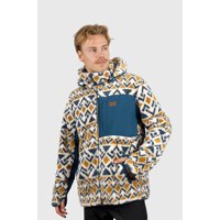 Chaqueta Shaggy Waves Print Hombre Falcone
