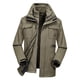 thumbnail image 1 of Chaqueta De Esquí Para Hombre 3 En 1 Con Forro De Lana Impermeable Invierno Caliente 3xl Khaki, 1 of 5