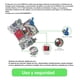 thumbnail image 4 of Pack 4 Interruptor Automático Ebasee 1x 10a Curva C 6ka Sec, 4 of 8