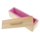 thumbnail image 3 of Rectángulo Molde De Jabón De Silicona Molde De Madera Tapa DIY Toast Loaf Molde 900ml Rosa, 3 of 3
