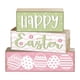thumbnail image 4 of 3 Piezas De Bloques De Madera Para Mesa De Pascua, Letrero Para Centro De Mesa, Sala De Estar, Oficina, Huevos De Pascua, 4 of 5