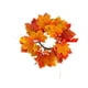 thumbnail image 1 of Corona de Anillo de Vela de Halloween, Corona de Vela de Acción de Gracias, Corona de Anillos de Vela de Otoño para Puerta de Mesa, Fiesta, Decoración Amarillo, 1 of 5