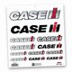 thumbnail image 1 of Hoja de Stickers Case IH 21,5x24 cm con 12 Ultra-Removibles, 1 of 1