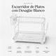thumbnail image 4 of Secaplatos Blanco Con Desagüe Y Bandeja Recolectora, 4 of 8