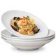 thumbnail image 1 of Juego de 4 tazones de pasta Artena de 1,5 L (50 oz), 27 cm, color blanco, 1 of 7