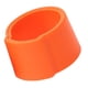 thumbnail image 5 of Clip de sujeción de saxofón de silicona portátil Accesorios para instrumentos musicales Ligadura de boquilla de saxofón duradera para rendimiento Naranja, 5 of 5