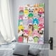 thumbnail image 3 of Squishmallow Cuadro decorativo colgante - Arte de pared - Póster enmarcado - Decoración de pared - Regalos para familia, amigos y aficionados 40*60 cm, 3 of 6