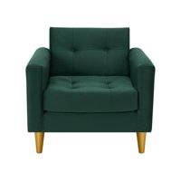 Bodevir - Sofa Retro 1C Felpa 01 Verde Botella
