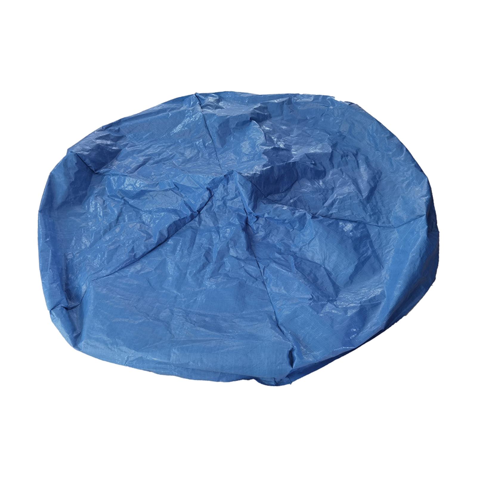 Magideal - Cubierta De Cama Elástica, Cubierta De Cama Elástica, Verano, Fácil De Instalar, Solo Cubierta De Lluvia De Cama Elástica, Para Sol, Al Aire Libre, 16 Pies Para 12 Varillas
