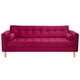 thumbnail image 1 of Sofa Retro 3cg Felpa 05 Burdeo, 1 of 6