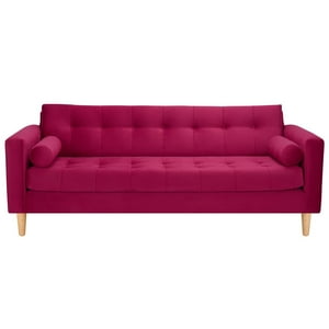 Bodevir - Sofa Retro 3Cg Felpa 05 Burdeo