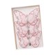 thumbnail image 5 of 3x Adornos De Mariposas Para árbol De Navidad, Para Festivales, Coronas, Salas De Estar, Color Rosa Claro, 5 of 5